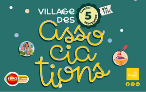 Village des associations - (Attention : modification du lieu : Hub de Louviers)