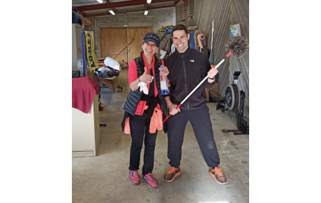 Nettoyage de Printemps du Club House